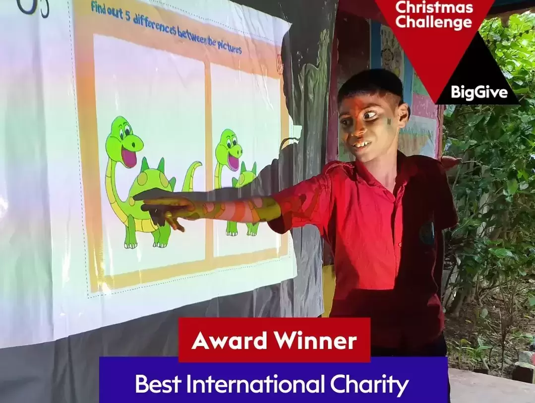 The Big Give Christmas challenge award winner - best international charity