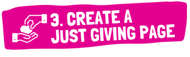 Create your Just Giving fundraising page