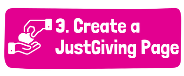 Create your Just Giving fundraising page