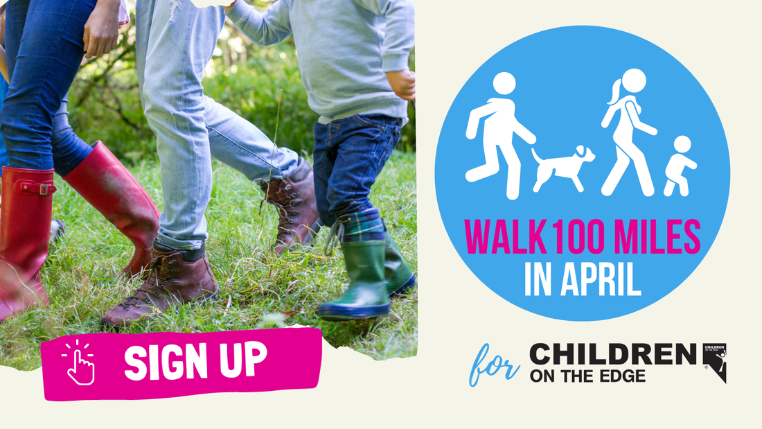 Sign up for walk 100 miles in April